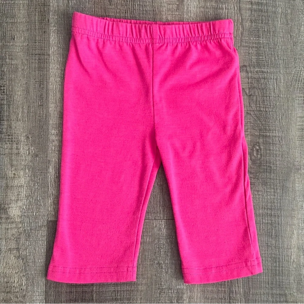 💞 Baby & Toddler Girl Size 24 Months Magenta Pink Knit Leggings Pants